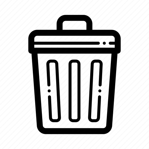 Trash can, garbage, recycle bin, delete, erase icon - Download on Iconfinder