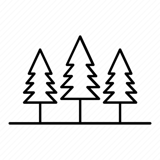 Camp, camping, pinus, tree, trees, wood icon - Download on Iconfinder
