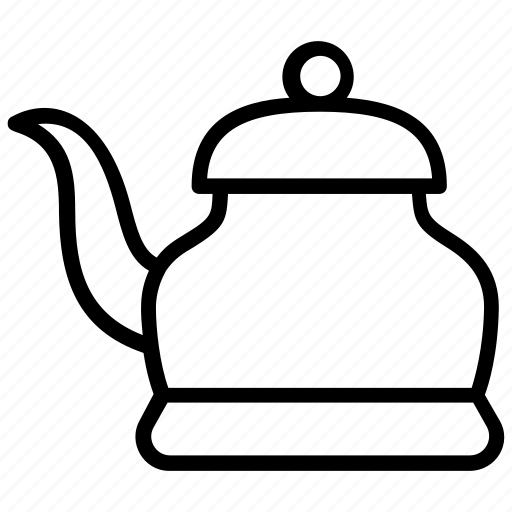 Hot tea, kitchen utensil, kitchenware, tea kettle, teapot icon - Download on Iconfinder