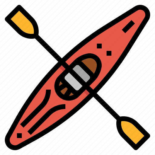 Boat, canoes, kayak, river, transport icon - Download on Iconfinder