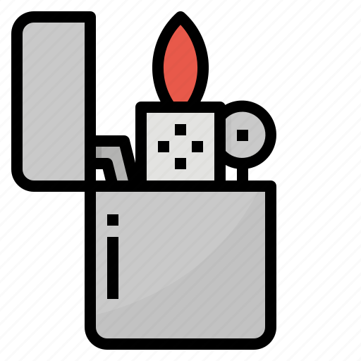 Camping, fire, flame, gas, lighter icon - Download on Iconfinder