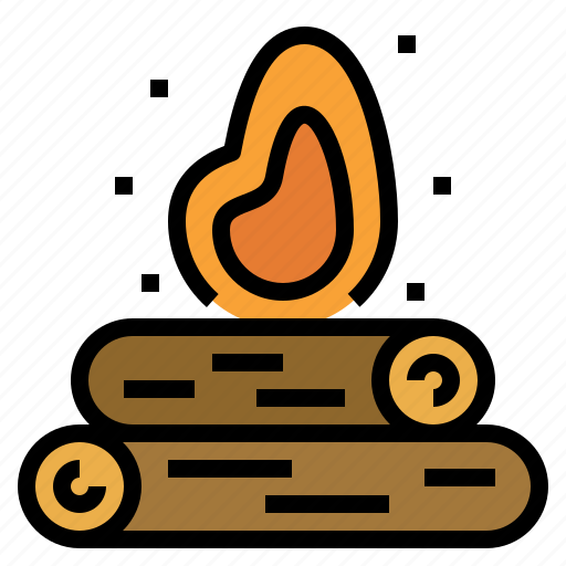 Bonfire, camp, camping, fire, flame icon - Download on Iconfinder