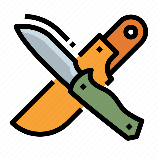 Camping, dagger, hunting, knife, tool icon - Download on Iconfinder
