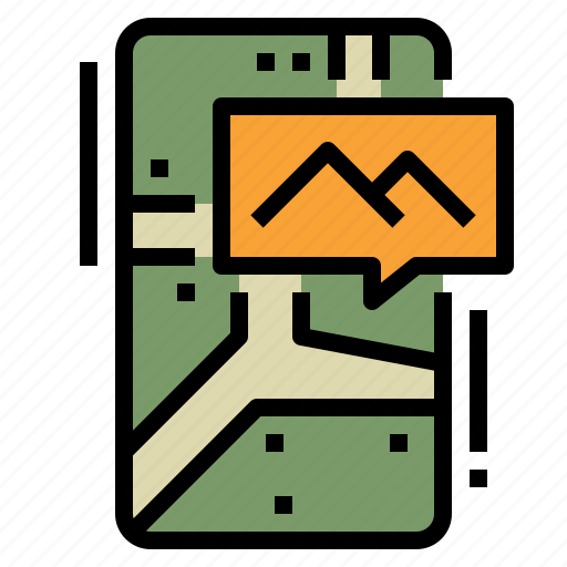 Gps, location, map, mobile, navigation icon - Download on Iconfinder
