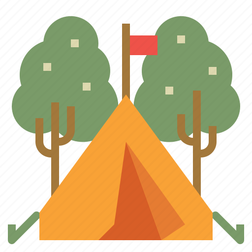 Camp, camping, lifestyle, tent, travel, wigwam icon - Download on Iconfinder