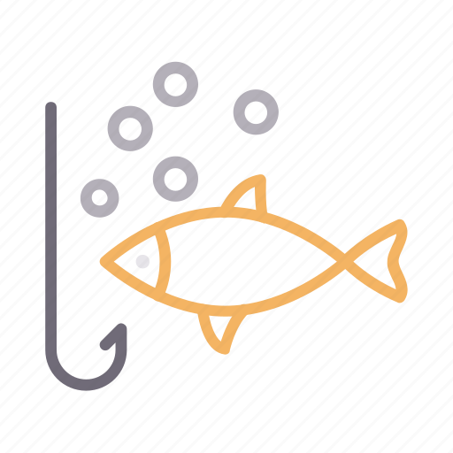 Camping, fishing, hook, outdoor, rod icon - Download on Iconfinder