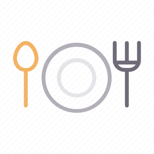 Dish, fork, hotel, restaurant, spoon icon - Download on Iconfinder