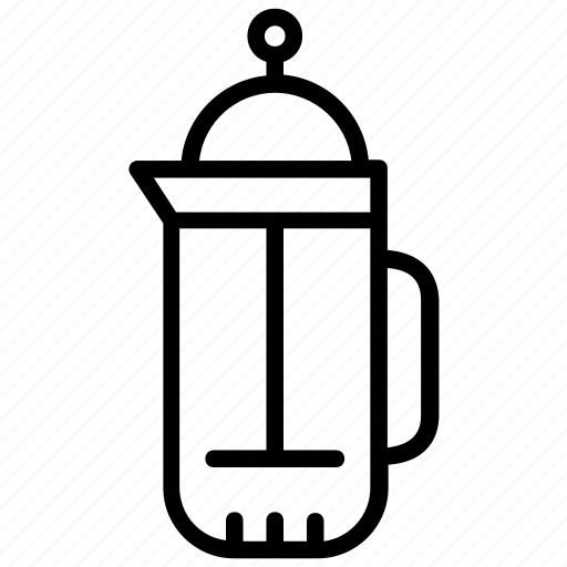 Beverage container, hot tea, percolator, thermos, vacuum bottle icon - Download on Iconfinder