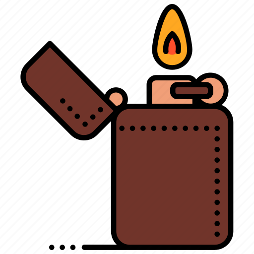Camping, fire, lighter, zippo icon - Download on Iconfinder