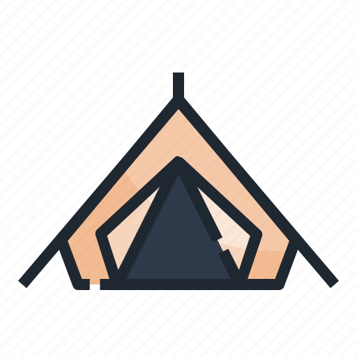 Camp, camping, tent, travel icon - Download on Iconfinder
