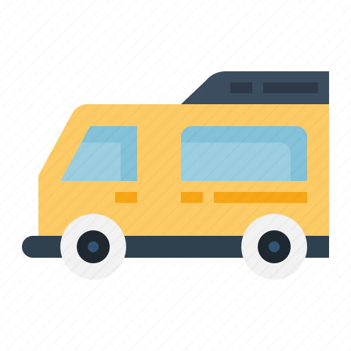 Camping, travel, van, vehicle icon - Download on Iconfinder