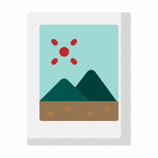 Image, landscape, photo, photography, picture, polaroid icon - Download on Iconfinder