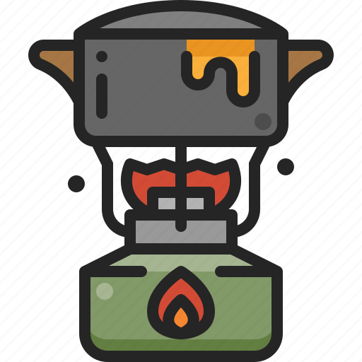 Stove, gas, kitchenware, cooking, outdoor, camping, picnic icon - Download on Iconfinder