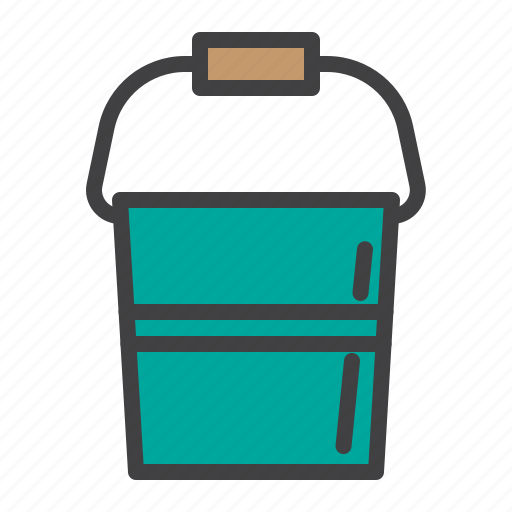 Bucket, handle, pail, water icon - Download on Iconfinder