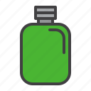 camping, flask, water, bottle
