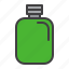camping, flask, water, bottle 