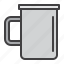 mug, handle, cup, iron 