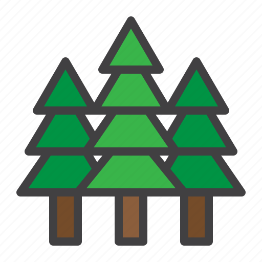 Spruce, forest, conifer, tree icon - Download on Iconfinder