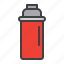 thermos, hot, water, bottle 