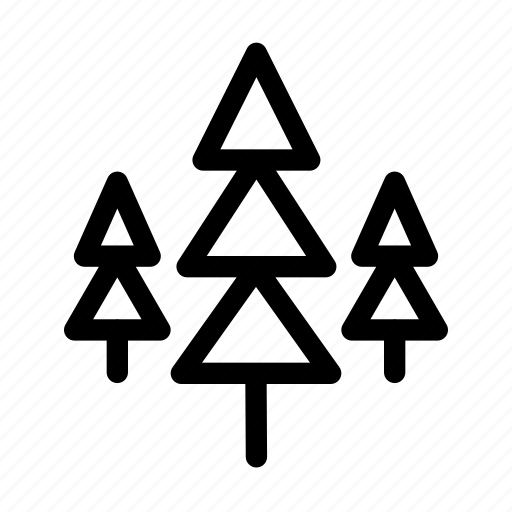 Forest, tree, nature, xmas, plant, christmas, winter icon - Download on Iconfinder