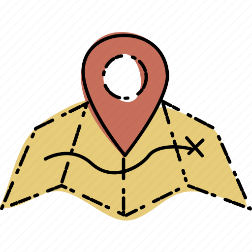 Adventure, camping, map, treasure icon - Download on Iconfinder