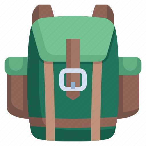 Knapsack, rucksack, backpack, haversack, fashion icon - Download on Iconfinder