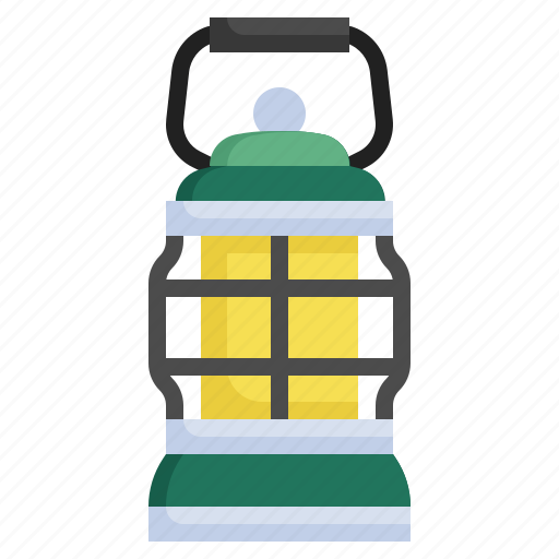 Oil, lamp, illumination, miscellaneous, flame, lantern icon - Download on Iconfinder