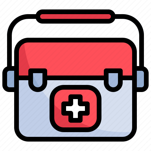 Medicine, box, first, aid, kit, emergency, medical icon - Download on Iconfinder