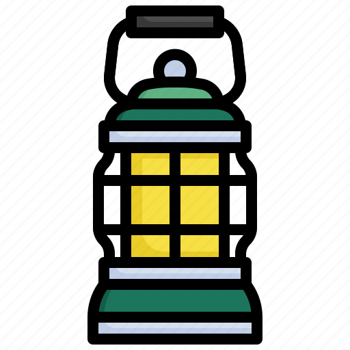 Oil, lamp, illumination, miscellaneous, flame, lantern icon - Download on Iconfinder