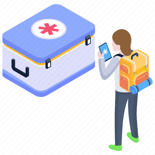 Medical aid, medical kit, medical box, emergency aid, aid kit illustration - Download on Iconfinder