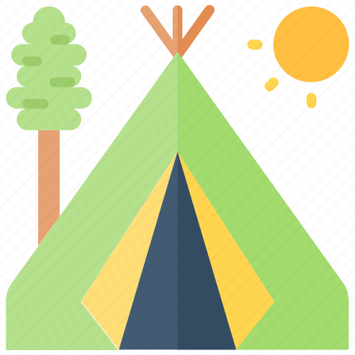 Asylum, displaced, migrant, camp, outdoor, refugee, tent icon - Download on Iconfinder