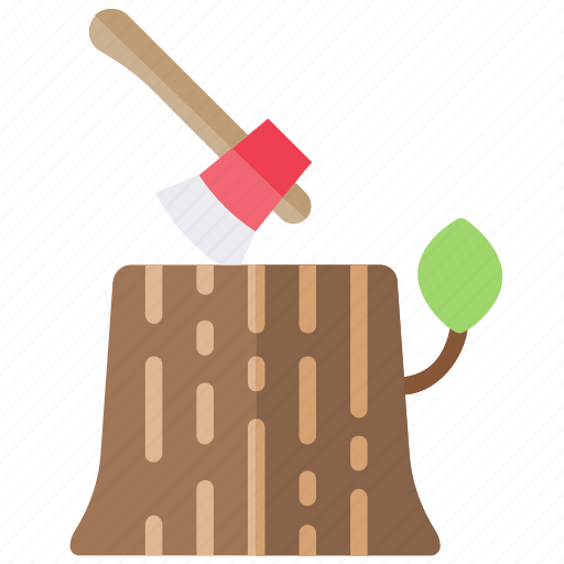 Ax, axe, tool, log, hatchet icon - Download on Iconfinder
