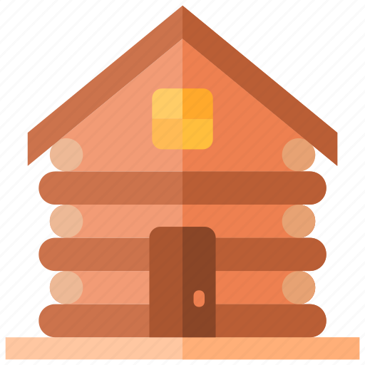 Cabin, camping, cottage, house, outdoor, stay, wood icon - Download on Iconfinder