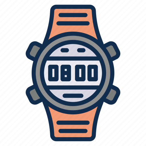 Clock, handwatch, smartwatch, time, watch, wrist icon - Download on Iconfinder
