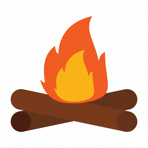 Campfire, camping, fire, outdoor, adventure, traveling, travel icon - Download on Iconfinder