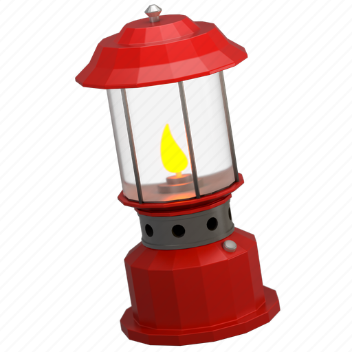 Lantern, camping, lamp, adventure, gas lantern, outdoor, 3d icon - Download on Iconfinder