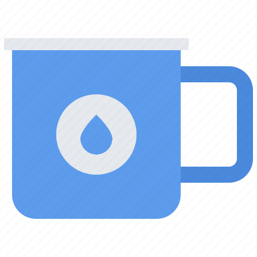 Cup, water, camping, nature icon - Download on Iconfinder