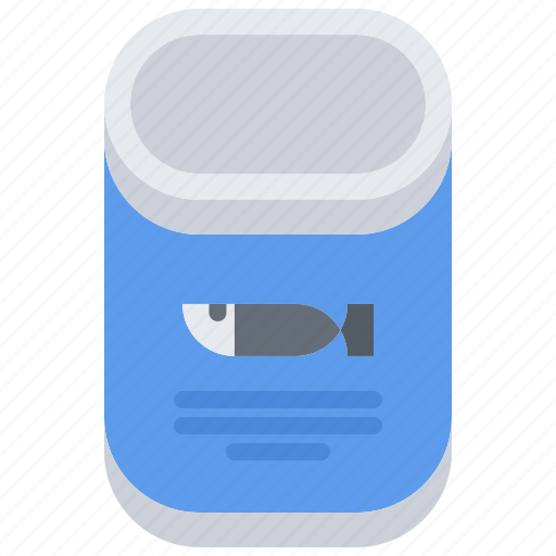 Canned, food, jar, fish, camping, nature icon - Download on Iconfinder