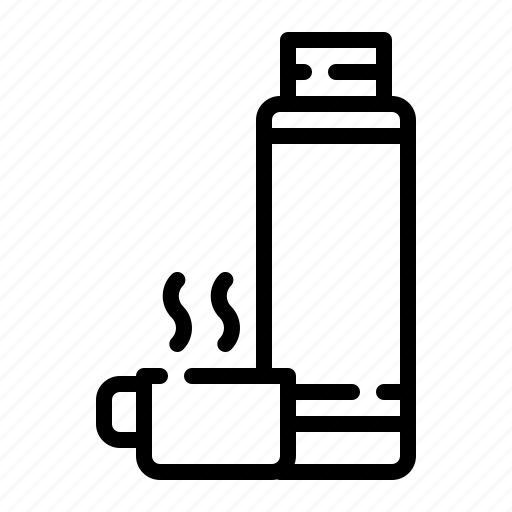 Thermos, drink, bottle, flask, water icon - Download on Iconfinder
