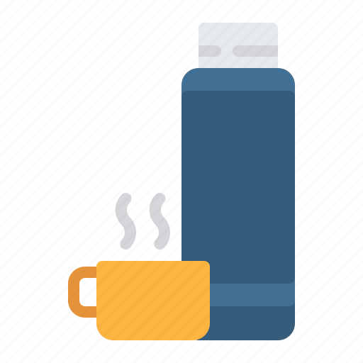 Thermos, drink, bottle, flask, water icon - Download on Iconfinder
