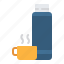 thermos, drink, bottle, flask, water 