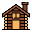 cabin, wooden, travel, house, building