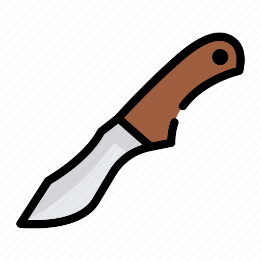 Knife, sharp, weapon, camping, adventure icon - Download on Iconfinder