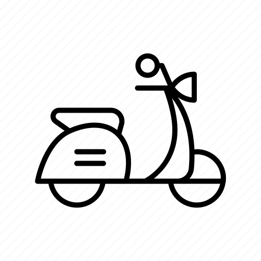 Adventure, camping, scooter, vehicle, motorbike icon - Download on Iconfinder