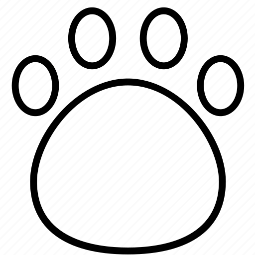 Paw, pet, dog, cat icon - Download on Iconfinder