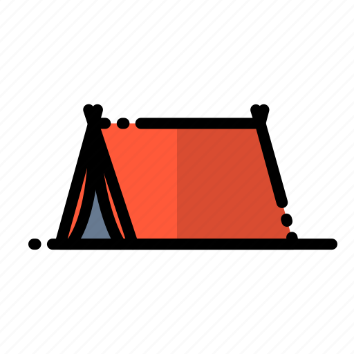 Camping, forest, holidays, naturetools, tent icon - Download on Iconfinder