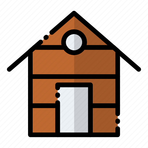 Building, camping, forest, holidays, naturetools, wood house icon - Download on Iconfinder