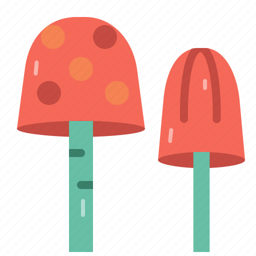 Camping, forest, mushroom, plants icon - Download on Iconfinder
