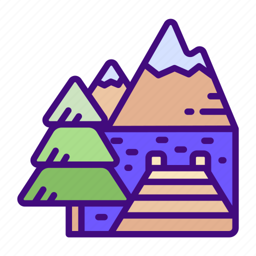 Parkland, adventure, camping, campsite, recreation, ground, woodland icon - Download on Iconfinder