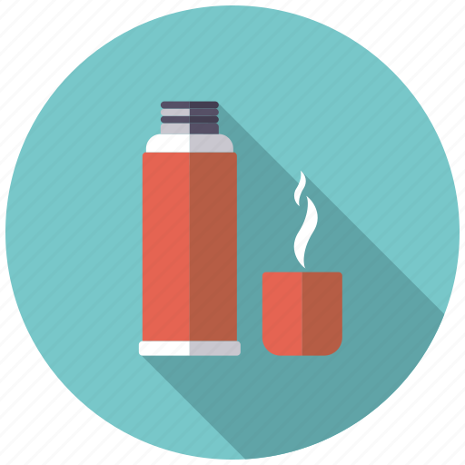 Bottle, camping, coffee, drink, equipment, outdoors, thermos icon - Download on Iconfinder